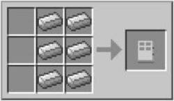 Как же в майнкрафте скрафтить дверь jeleznaya_dver_minecraft_kraft